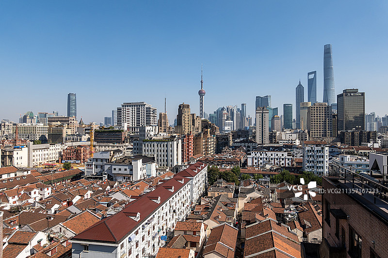 上海黄浦区城市风光图片素材