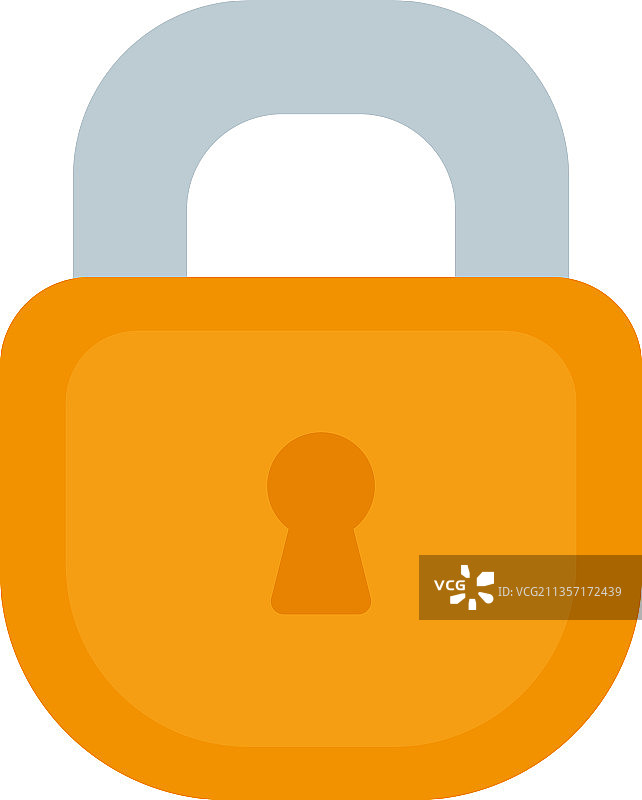 安全挂锁图标图片素材