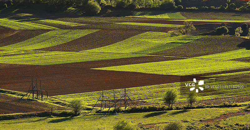 田园韵律图片素材