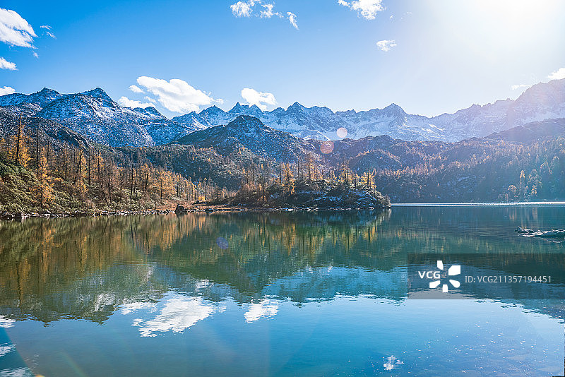 川西葫芦海风光图片素材