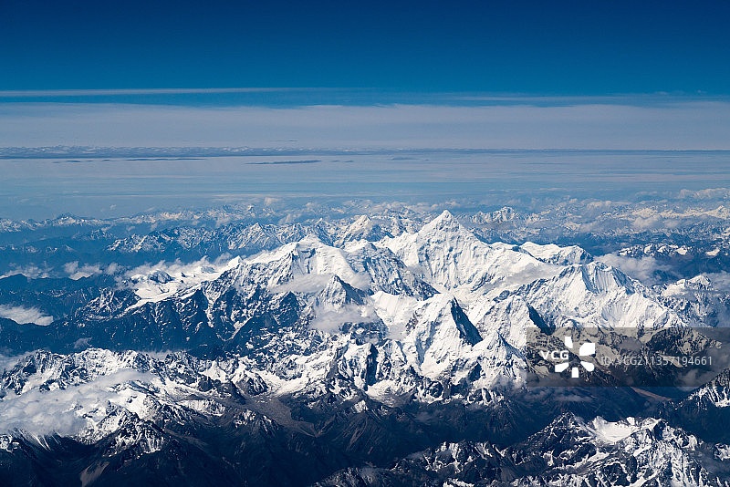 航拍蜀山之王图片素材