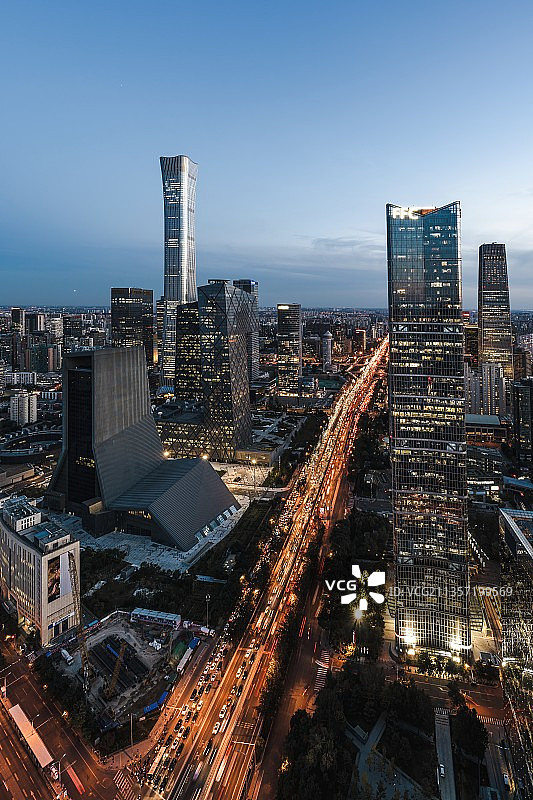 驶入国贸图片素材