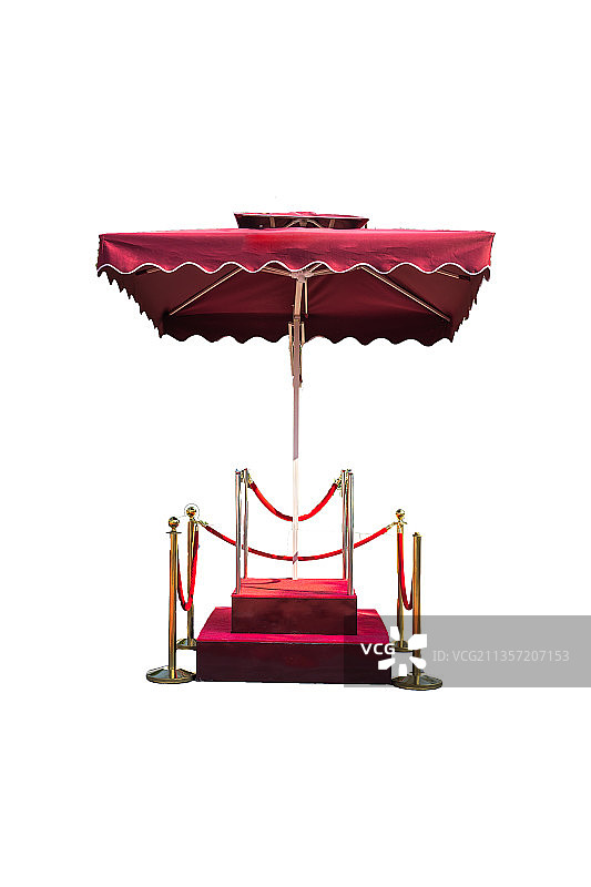 红色的岗亭图片素材