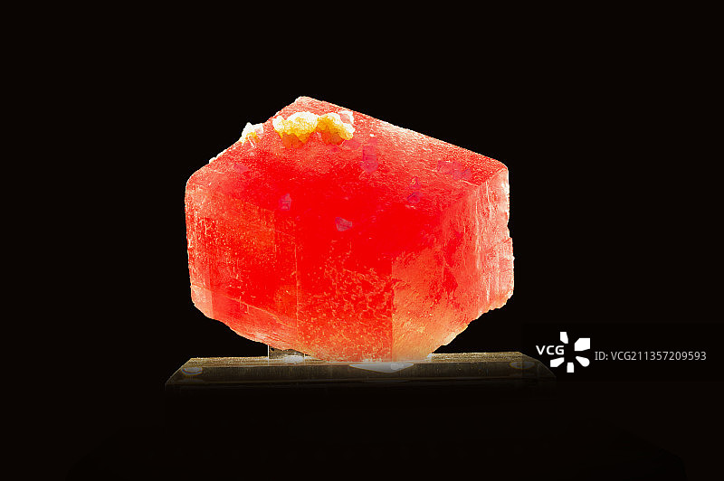 天然矿物晶体菱锰矿图片素材