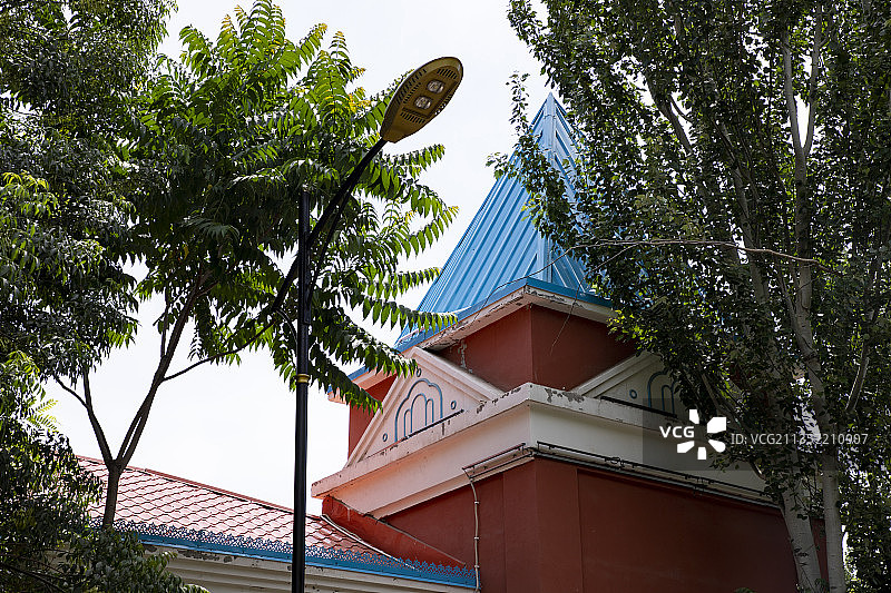 六星街街区图片素材