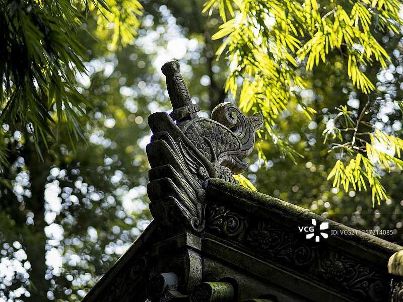 中式园林图片素材