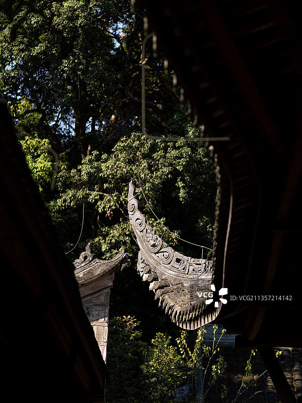 中式园林图片素材