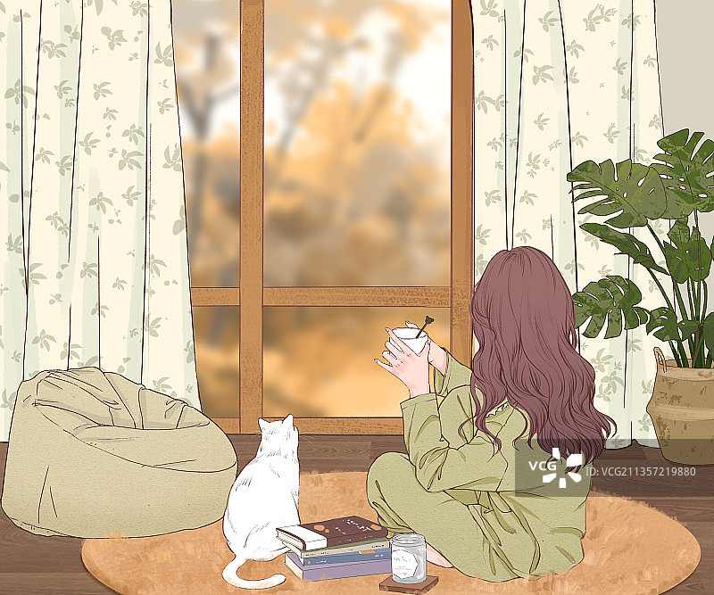 一个人的闲暇时光26图片素材