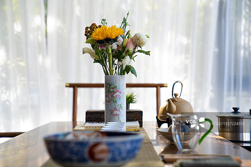 茶室茶空间图片素材