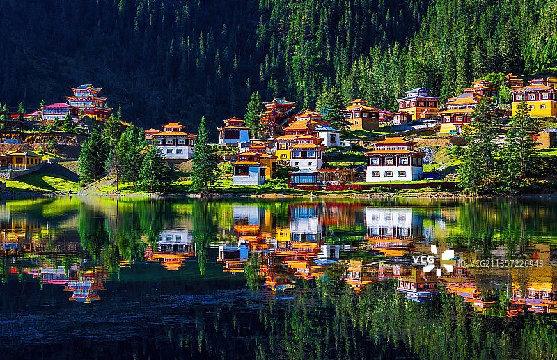 措卡湖图片素材