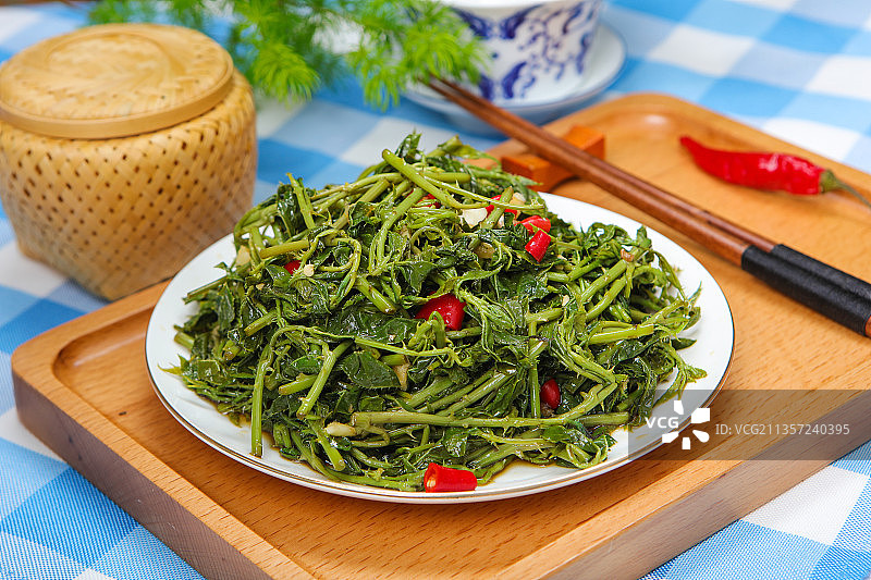 凉拌刺五加图片素材