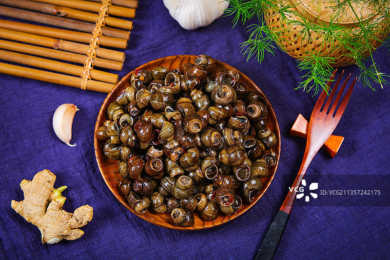 麻辣田螺图片素材