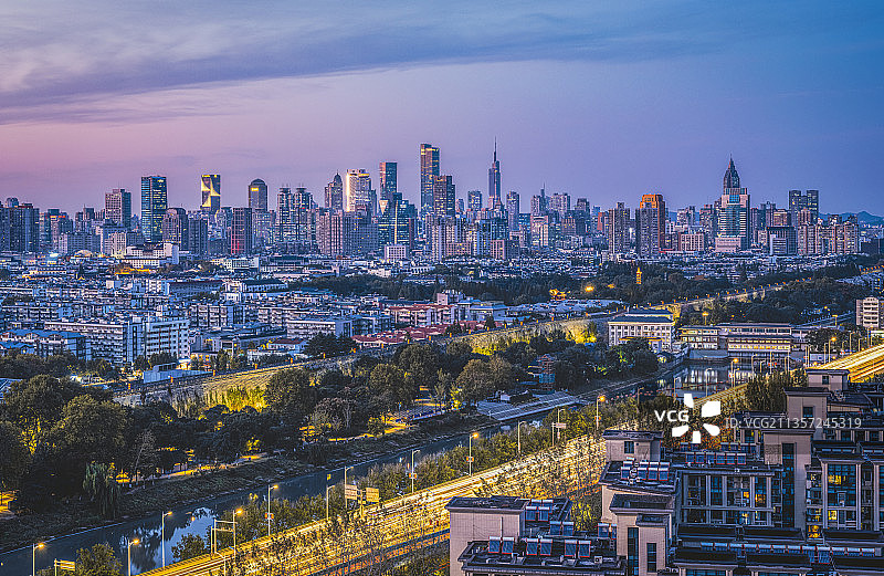 金陵之夜图片素材