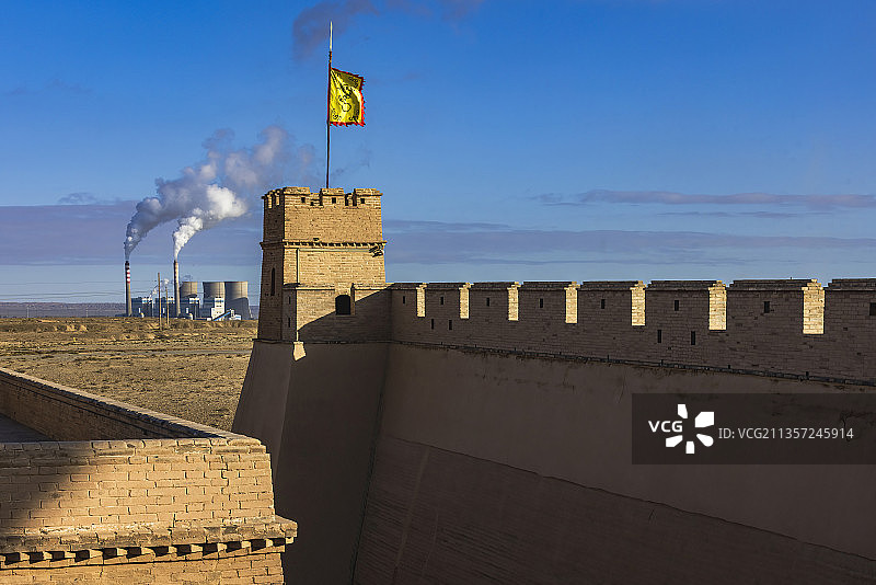 古代文明与现代工业图片素材