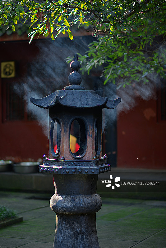 成都文殊院图片素材