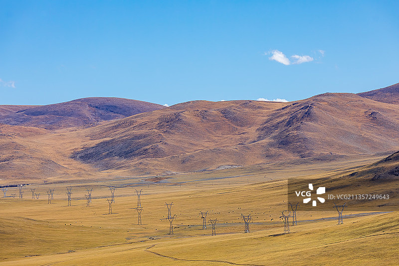 西藏那曲巴木错图片素材