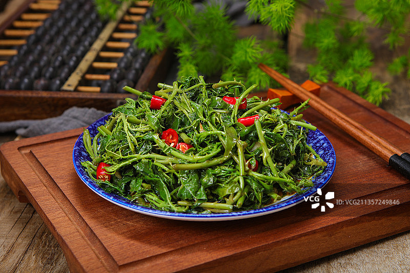 凉拌刺五加图片素材