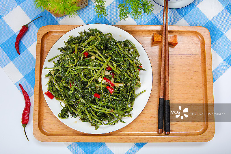 凉拌刺五加图片素材