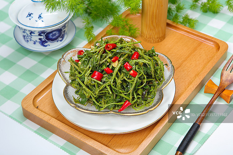 凉拌刺五加图片素材