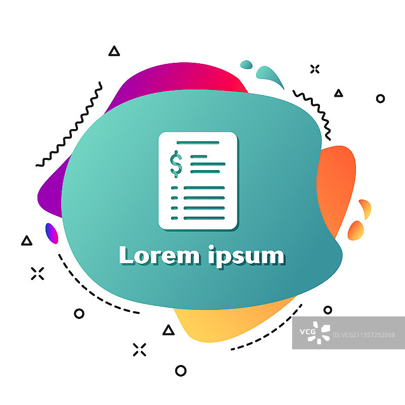 白色宠物美容店价目表图标图片素材