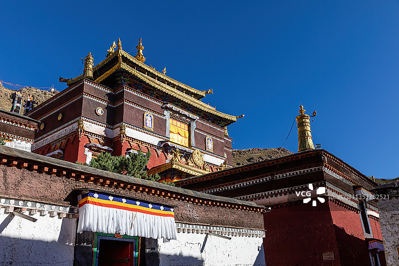 西藏日喀则扎什伦布寺图片素材