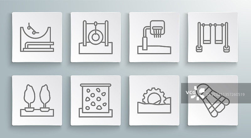 森林汽车轮胎绳索线条素材图片素材