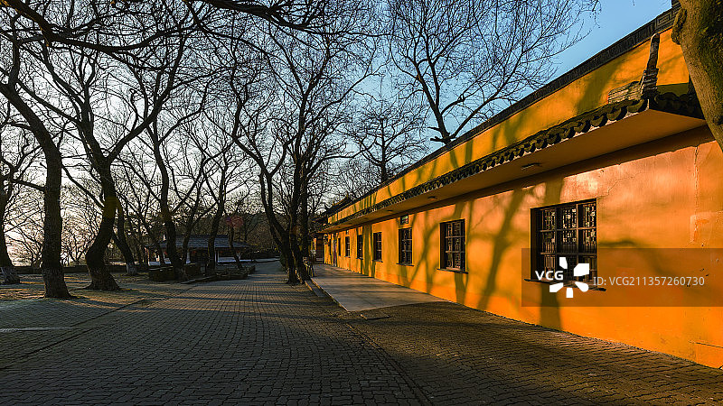 常熟虞山藏海寺古建筑景观图片素材
