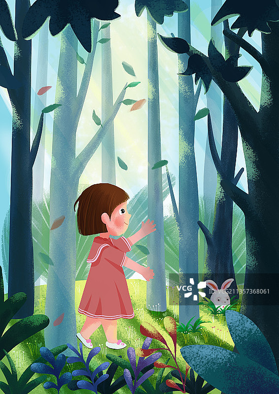 儿童插画图片素材