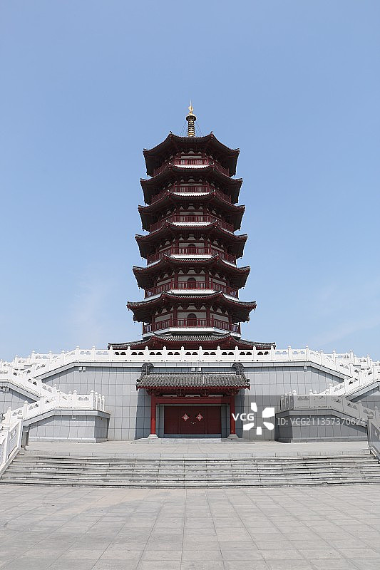 诸城万古塔图片素材