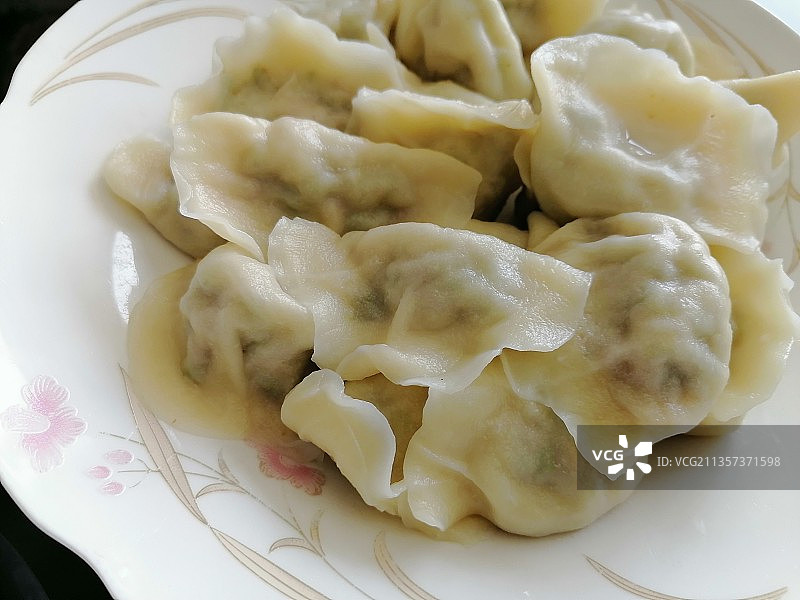 中国元素：饺子图片素材