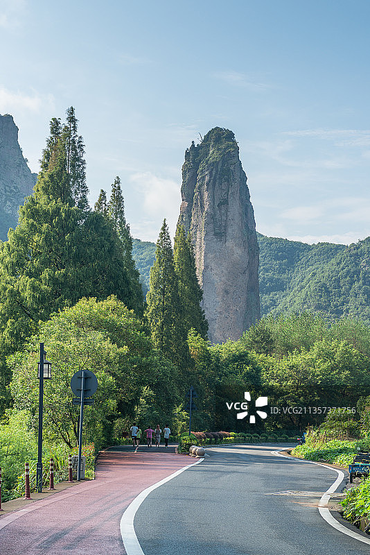 浙江丽水市缙云县仙都风景区风光图片素材
