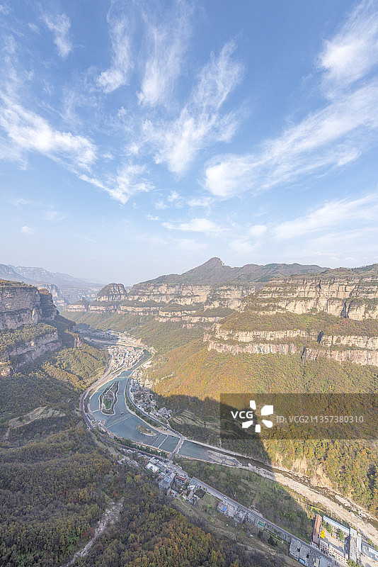 河南林州市太行大峡谷太行天路风景区图片素材