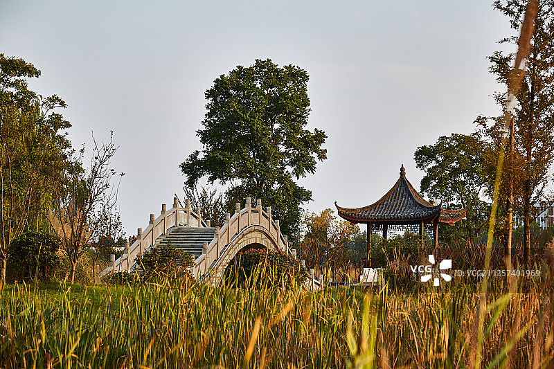 芜湖市三山区西湖湿地公园图片素材
