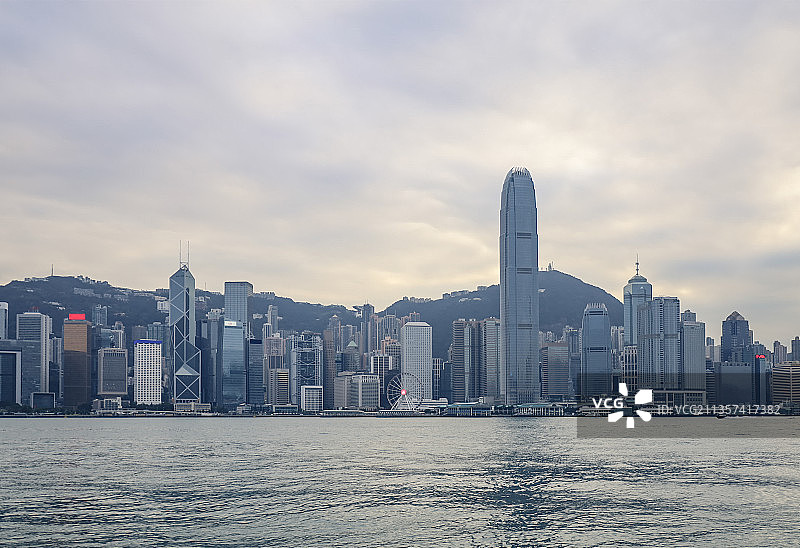 香港 中环 金融中心 湾仔 会寨中心 维多利亚图片素材