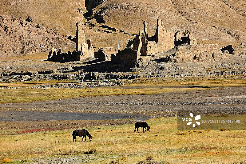 西藏，日喀则风景图片素材