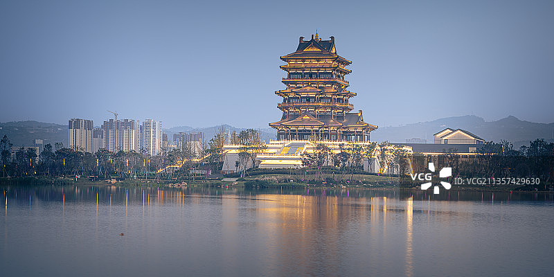 成都东安湖体育公园图片素材