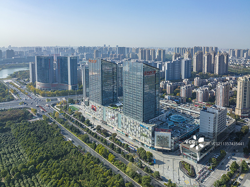 安徽合肥城市风光图片素材