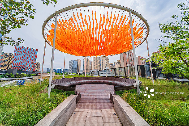 西安曲江创意谷图片素材