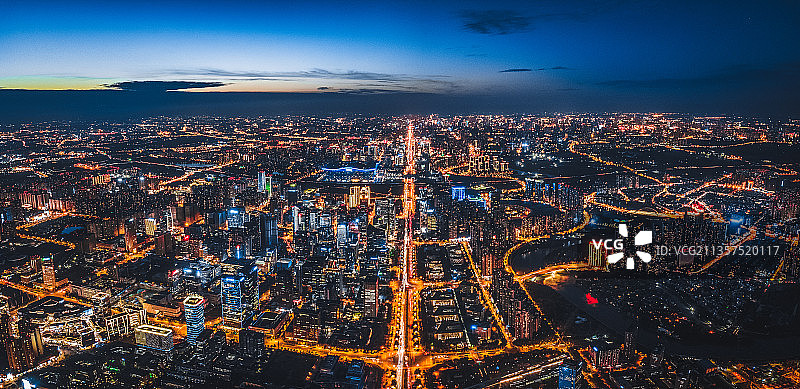 成都天府大道国际城南图片素材