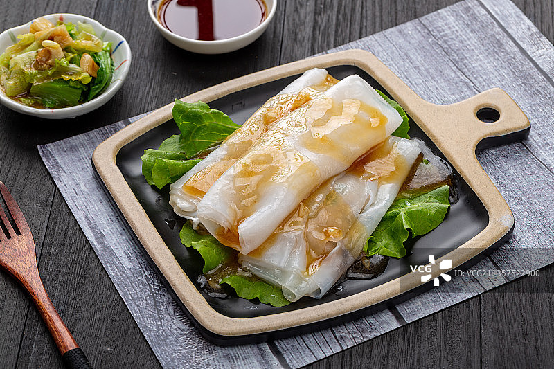 广东小吃：肠粉图片素材