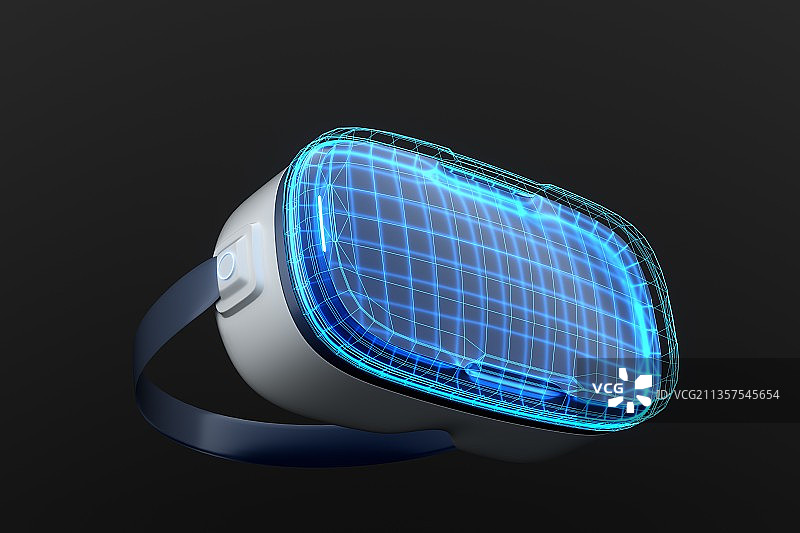 3D渲染的元宇宙主题插画图片素材