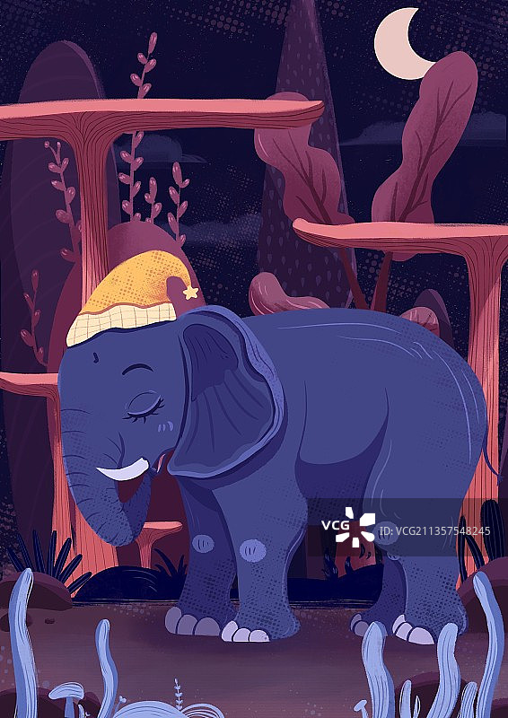 奇幻森林图片素材