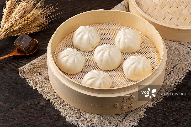 叉烧包图片素材