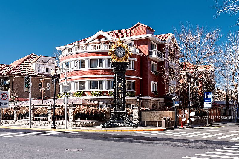 天津著名地标性～五大道图片素材