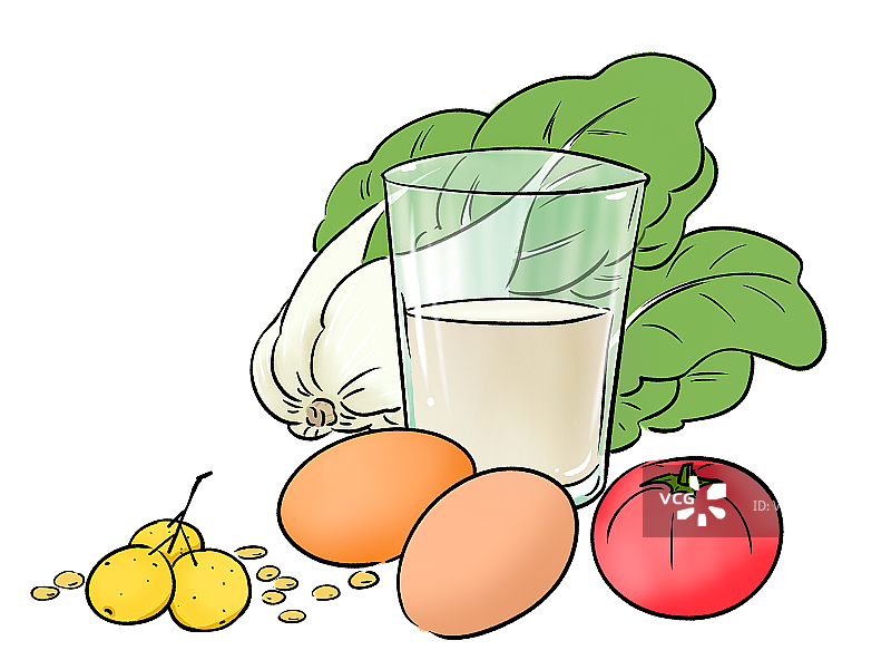 有机食品元素图片素材