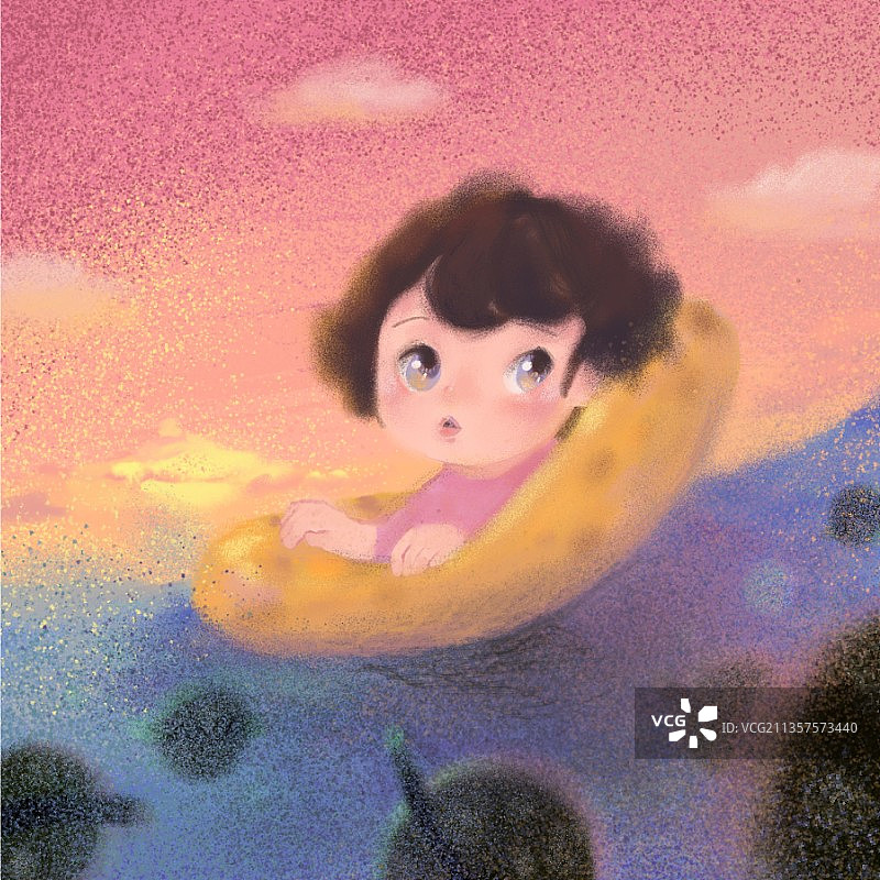 漂浮图片素材