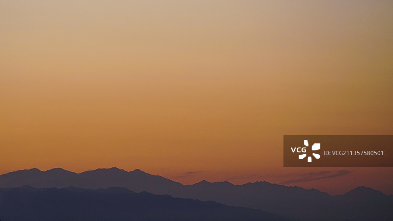 日落西山图片素材