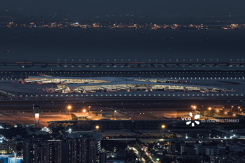 深圳机场卫星厅图片素材