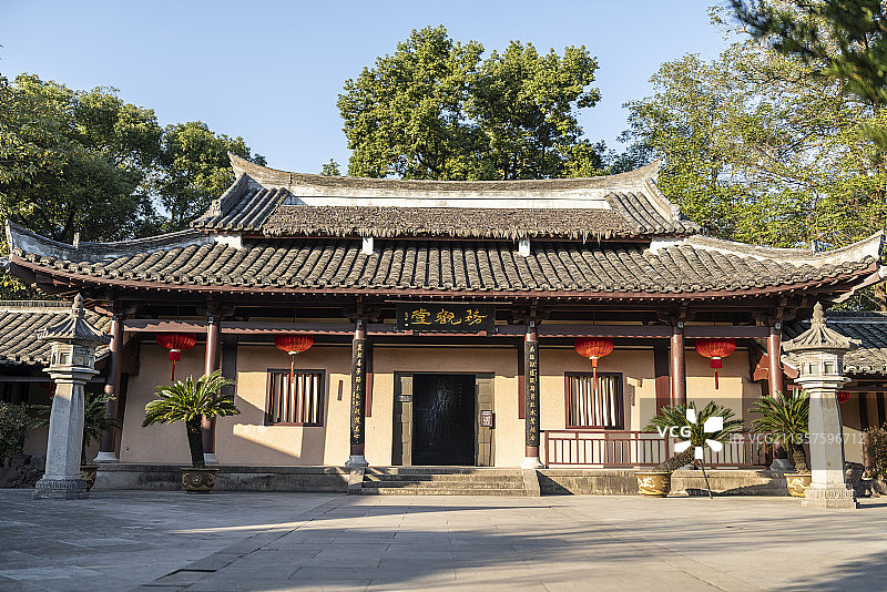 绍兴沈园-务观堂图片素材