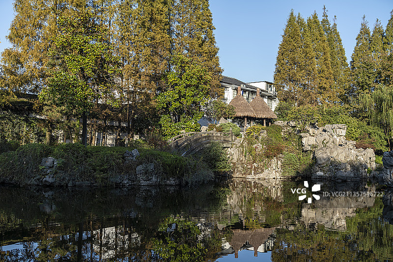 绍兴沈园-东苑内图片素材
